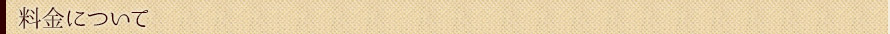 料金について